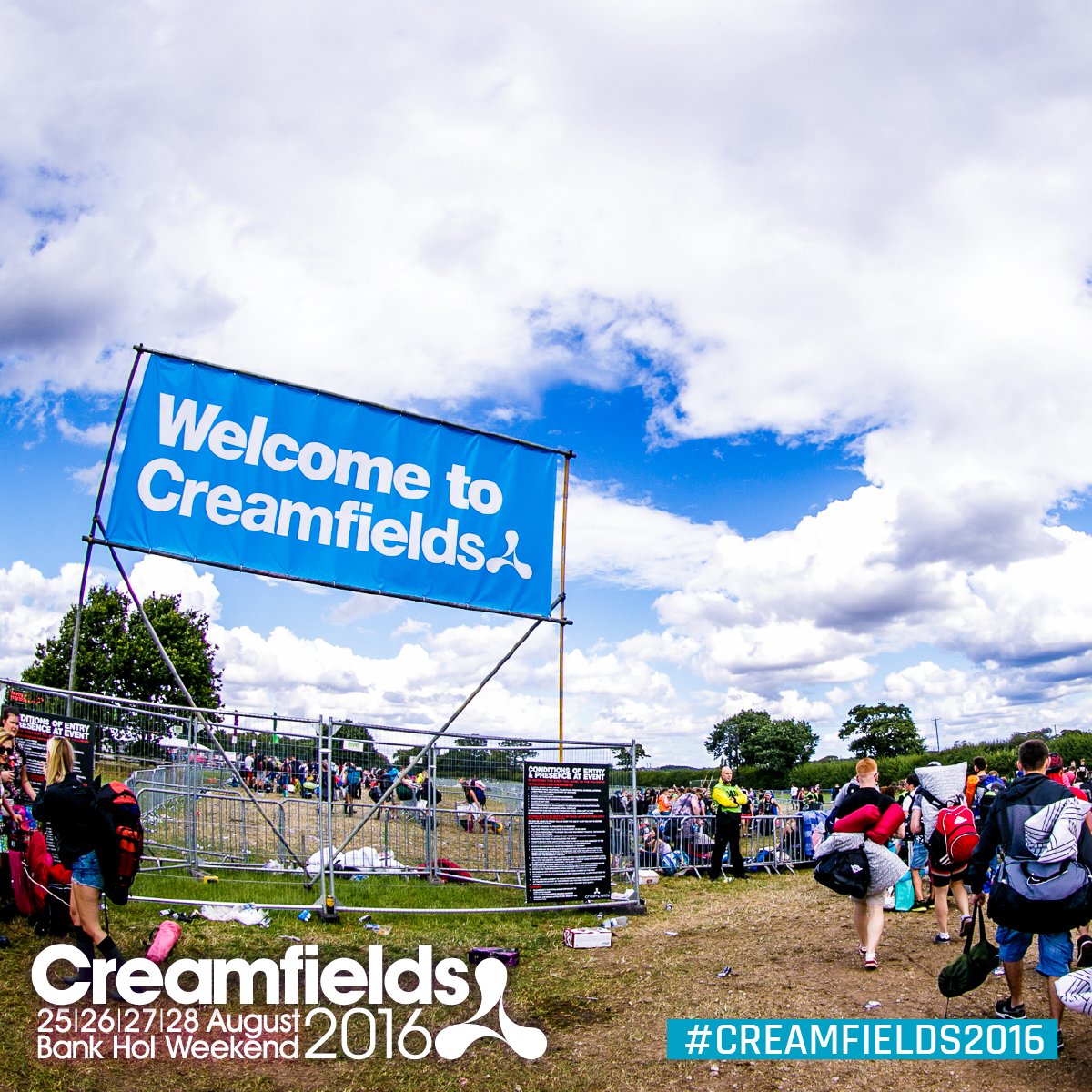 Creamfields's tweet photo. Creamfields is coming....Less than 1 week to go! #Creamfields2016 https://t.co/7zfsgi3wBC