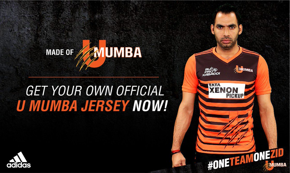 u mumba jersey