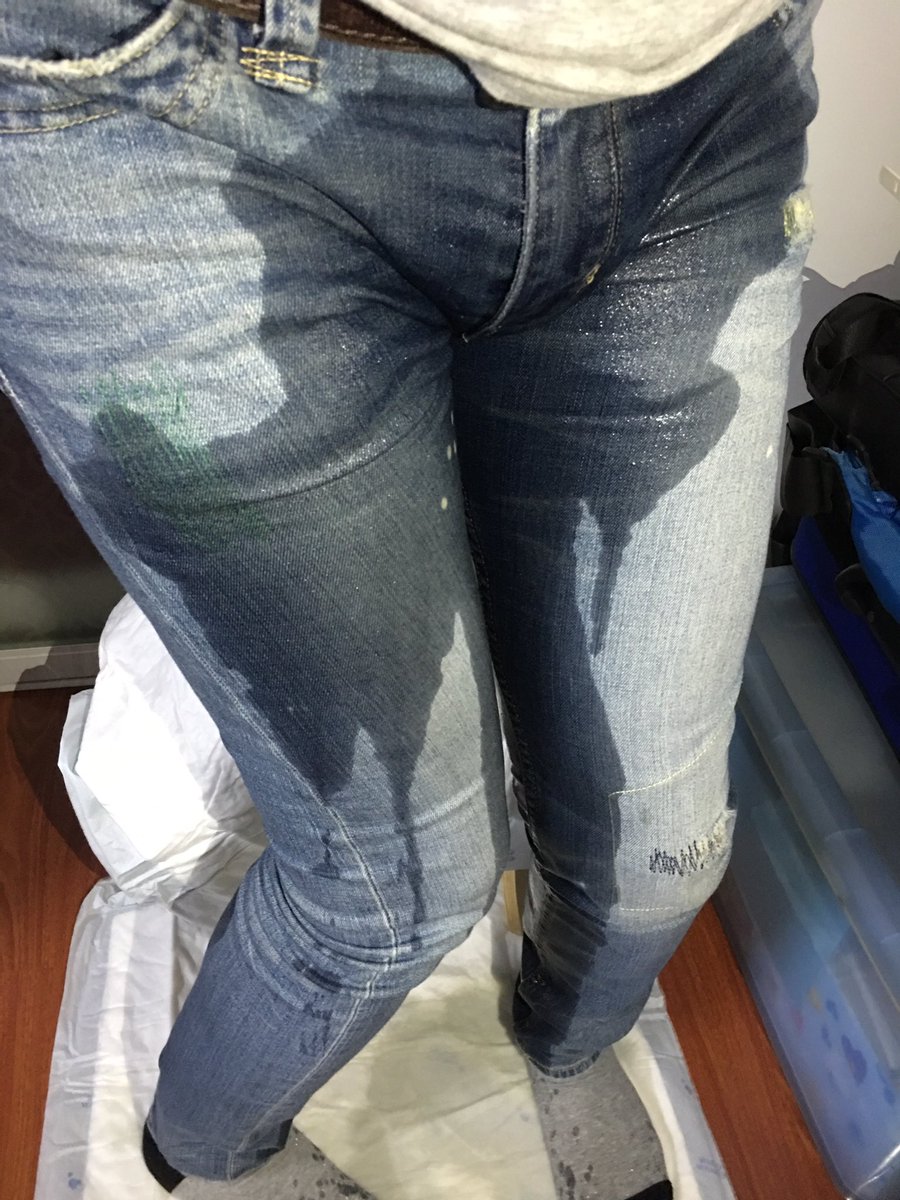 Jeans pissing clair lou