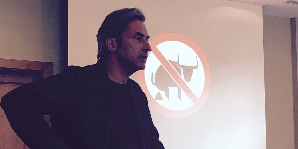 TheStoryDude's tweet photo. NO BULLSHIT ZONE: Brands&amp;Heroes-lecture @FilmFestKb. Congrats to Michi Reisch - great event! #ffkb2016 #brandstory https://t.co/34druj9gai