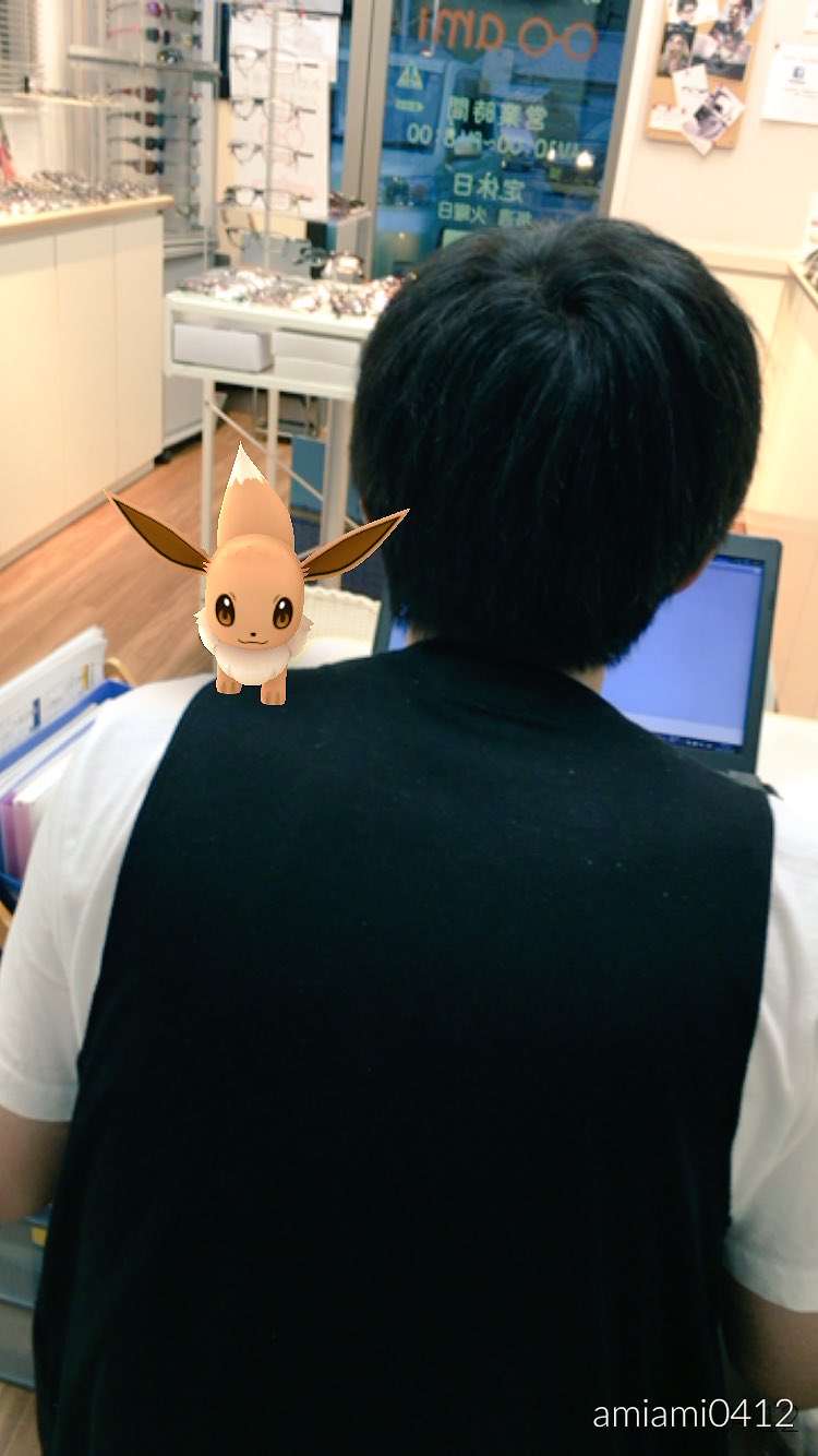 ポケモンgo 相棒ポケモンの情報が公開 イーブイは肩に乗り カビゴンはデカいので背後に