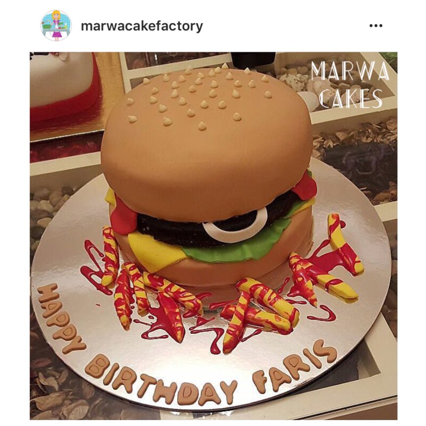 marwacakes's tweet photo. Burger Cake ! #riyadhcakes #riyadh #برجر_كيك #كيك_الرياض #الرياض #مناسبات_الرياض #marwacakefactory #riyadhoccasions https://t.co/OkgicjaxHW