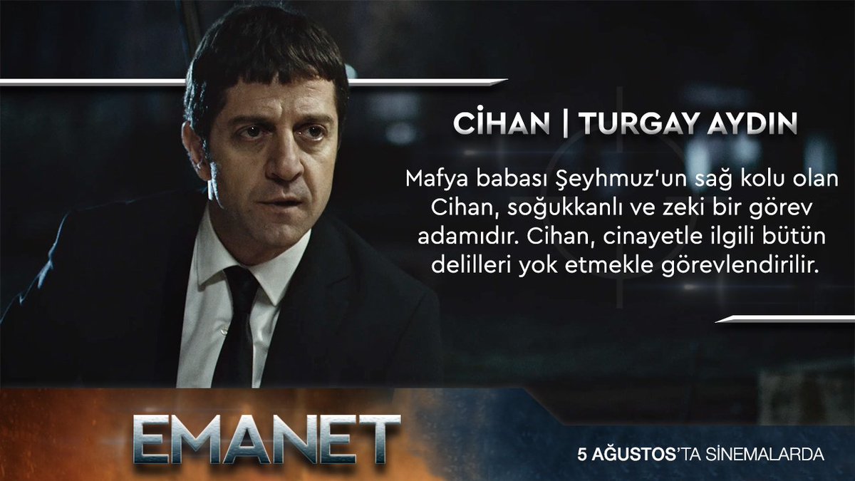 EmanetFilmi's tweet photo. Soğukkanlı bir katil olan Cihan, basit bir güvenlikçi ile amansız bir mücadelenin içine girer. https://t.co/TD6xJbYVnT