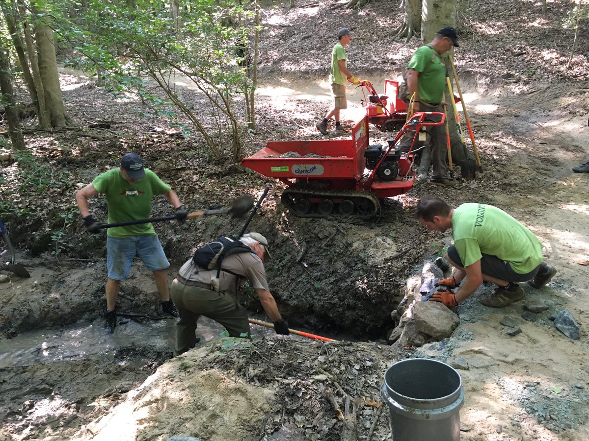 FoPSP_org's tweet photo. Trail work in progress #fopsp #pocahantasstatepark #vastateparks https://t.co/IB2zyrqcc4