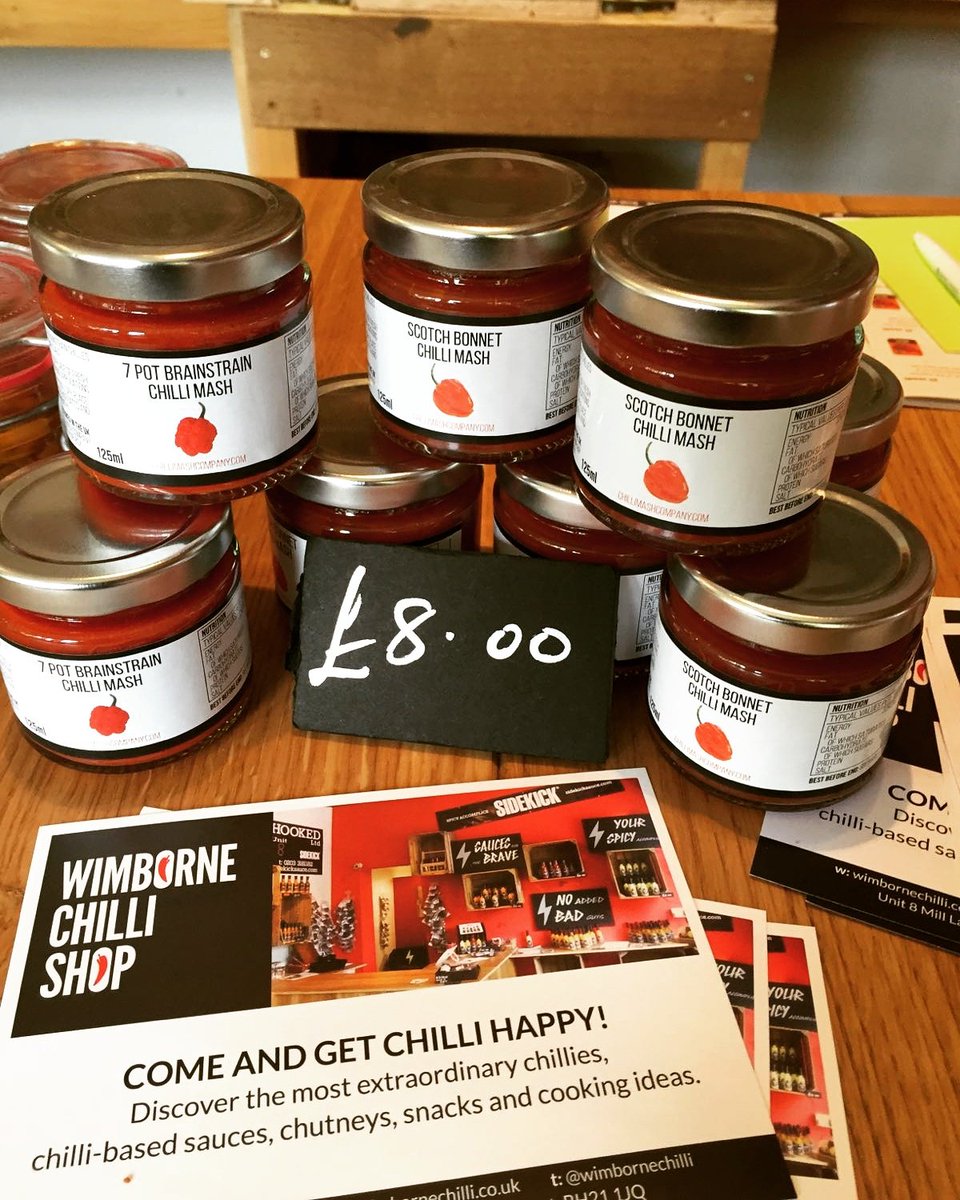 Just in, the EXTREMELY HOT chilli mashes by the Chilli Mash Company - the ultimate cooking ingredient! #chillihappy
