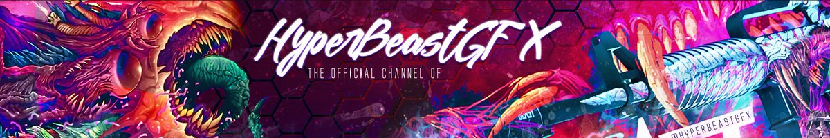 HyperBeastGFX's tweet image. Really Like My New Youtube Banner xD