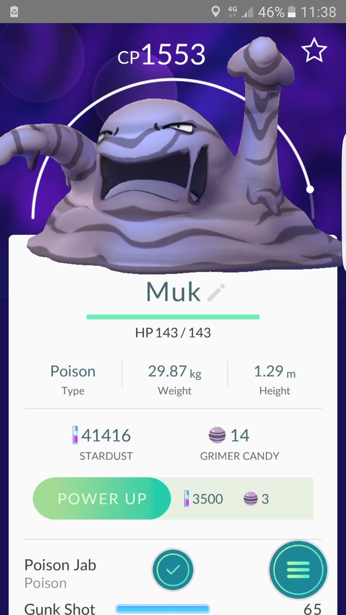 GoValorSolihull's tweet photo. @pokelivego Thanks guys for the continued work of your amazing app! Bagged a Muk because of you!
#TeamValorSolihull https://t.co/25pIWxWDO4