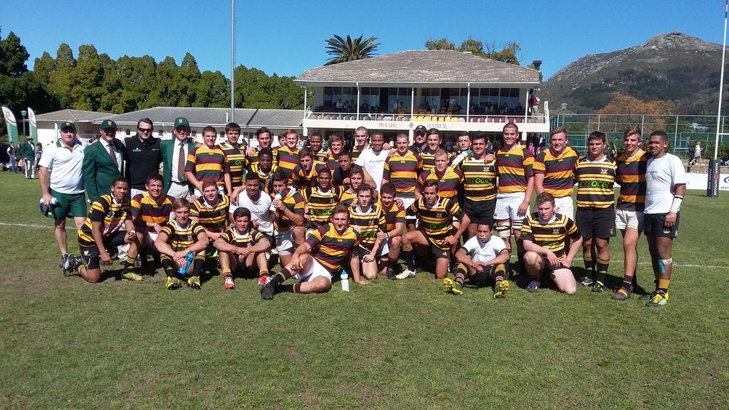 Vriendskap in rugby is waaroor dit gaan. Dankie <a href="/OHSKwaggas/">Hoërskool Outeniqua</a> vir 'n goeie dag! <a href="/gimnasiumpaarl/">PaarlGim1858</a>