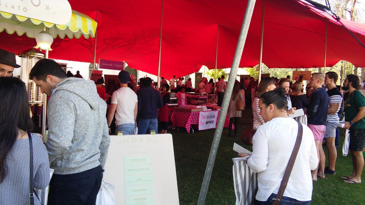 If you arent here already, GET HERE!! Awesome vibe &amp; lots to indulge in at Winelands Choc Festival! ❤🍰🍩🍦🍦🍮🍫🍫🍫