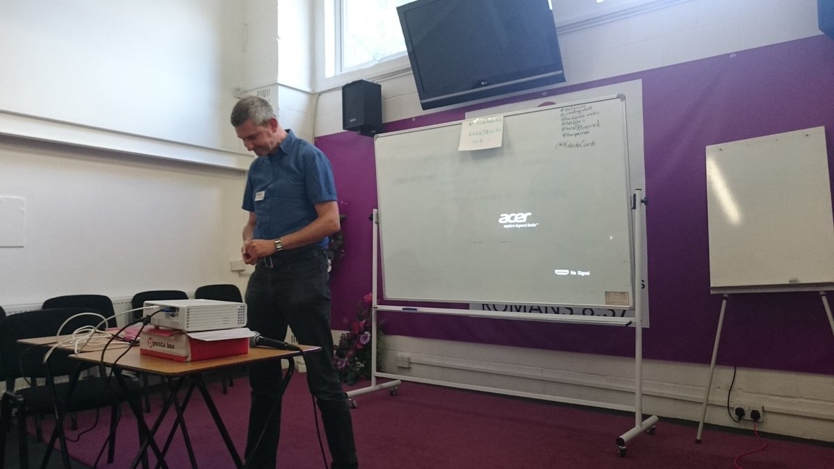 NorthSouthGames's tweet image. Dave Wetheral (@kaleidocards) talks about planning for his first #kickstarter at #BGDEVCON