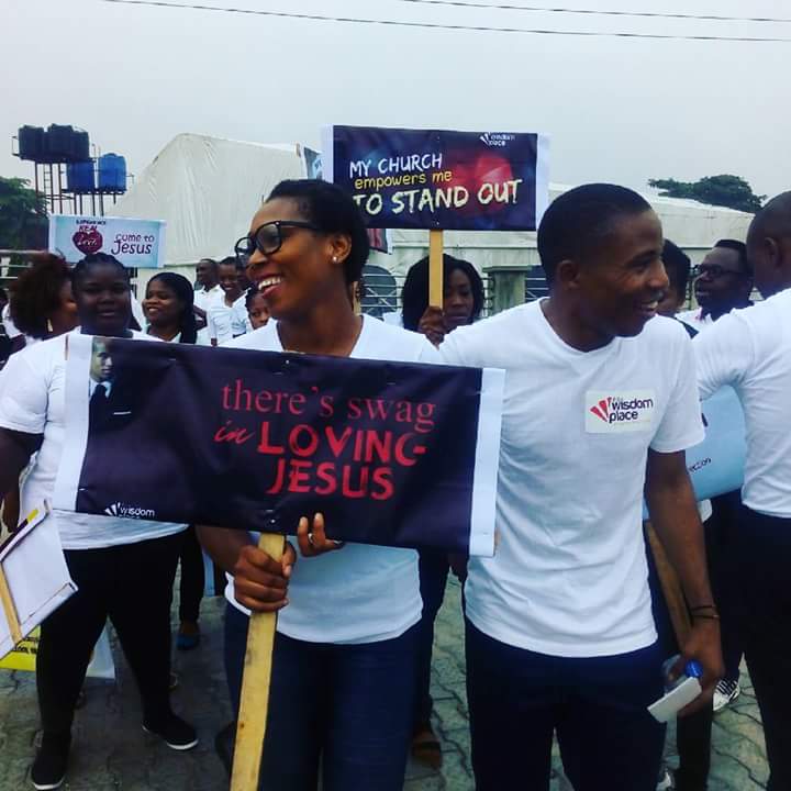 thecompasshq's tweet photo. The gospel looks good on us. Surely will do on anyone who embraces it  #WalkforChrist done! Awesome time today https://t.co/WHUQnpgh3a