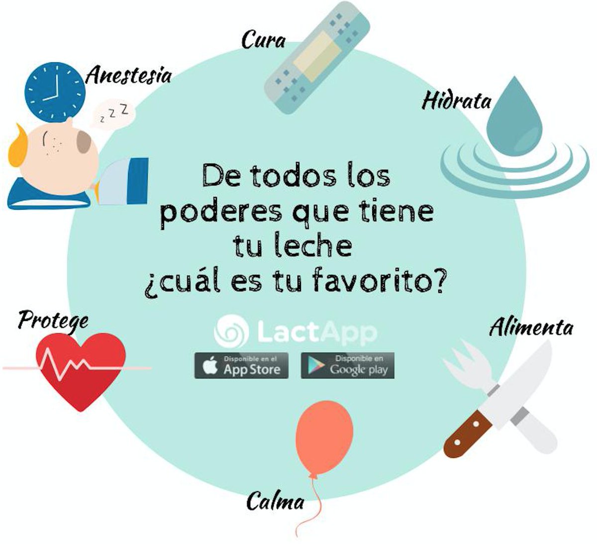 ¿Cuál es el poder favorito de tu leche? #lactancia