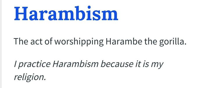 #Harambe https://t.co/mNBjx2Kct3<a href="/tag/harambe"class="tags">#Harambe</a>