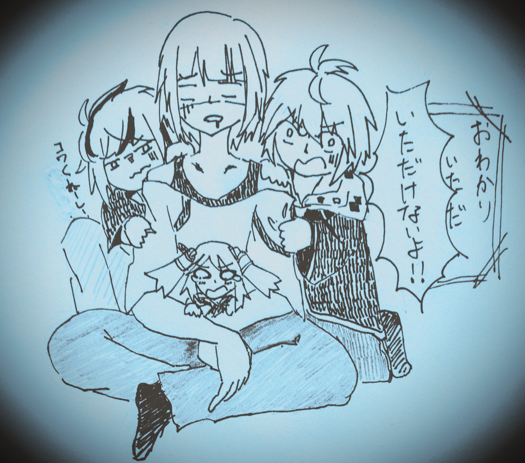 むにむに お題 怖い話がダメそうなユニット でピーターパン トリス 蘭丸くん クラフィ版お絵描き60分一本勝負 むにむに お題 怖い話がダメそうなユニット でピーターパン トリス 蘭丸くん クラフィ版お絵描き60分一本勝負