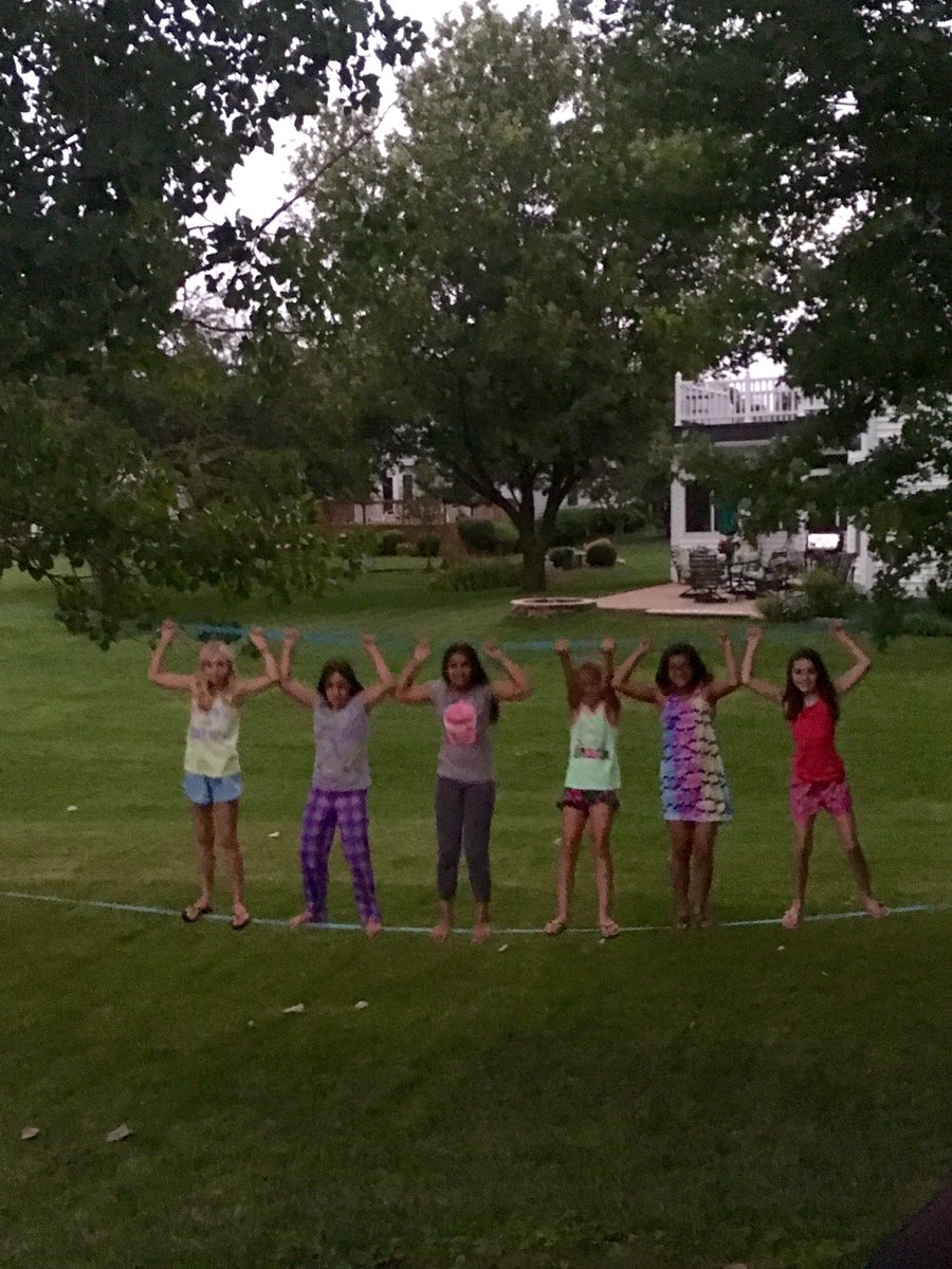 Party Animals!! 5th graders never went to sleep😎