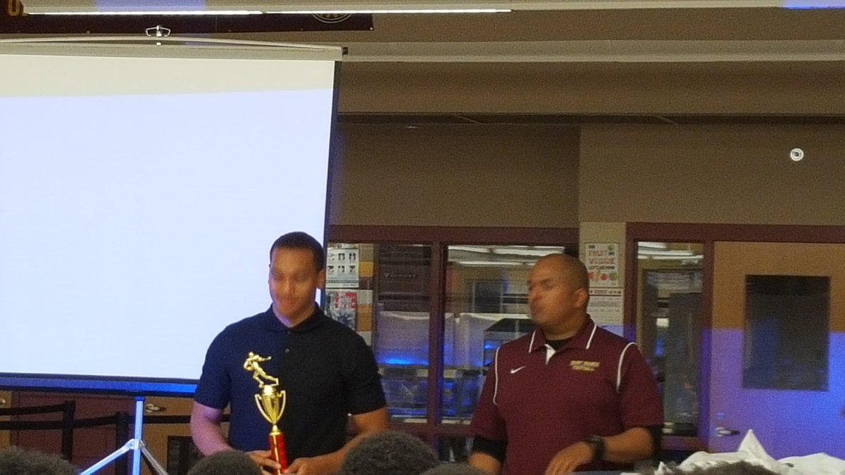 BPCFootball's tweet image. Award winners from the PB football team 2016