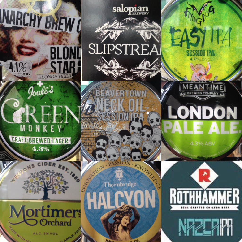 BrewStation_'s tweet photo. Few of the beer on this weekend https://t.co/koJuBxmXO4