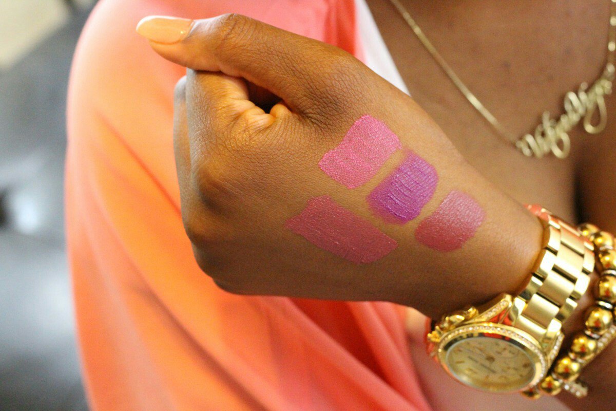 VirtuousVirgos's tweet photo. Live #ontheblog @NyxCosmetics matte lipsticks! #lipstickbandit #lipstickjunkie https://t.co/4JwavP0XnM https://t.co/FRb69z5eFC