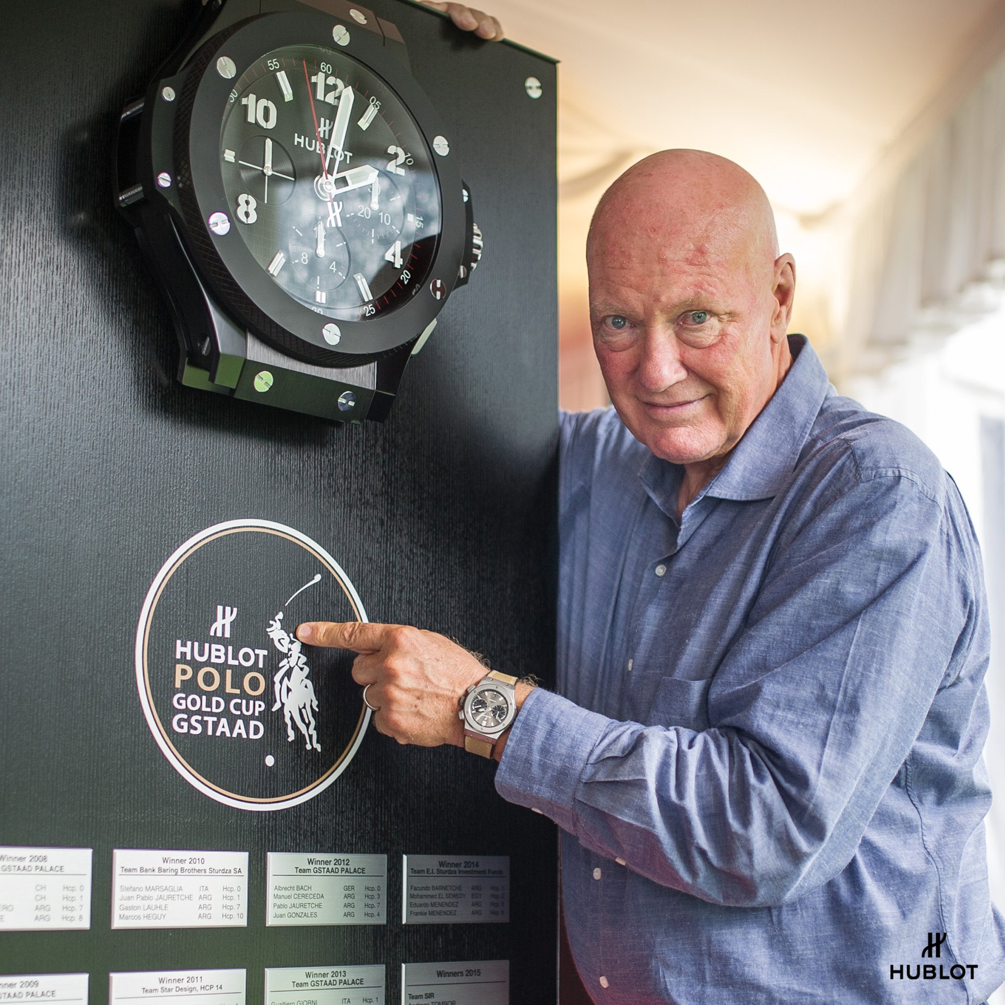 Hublot top clock wall