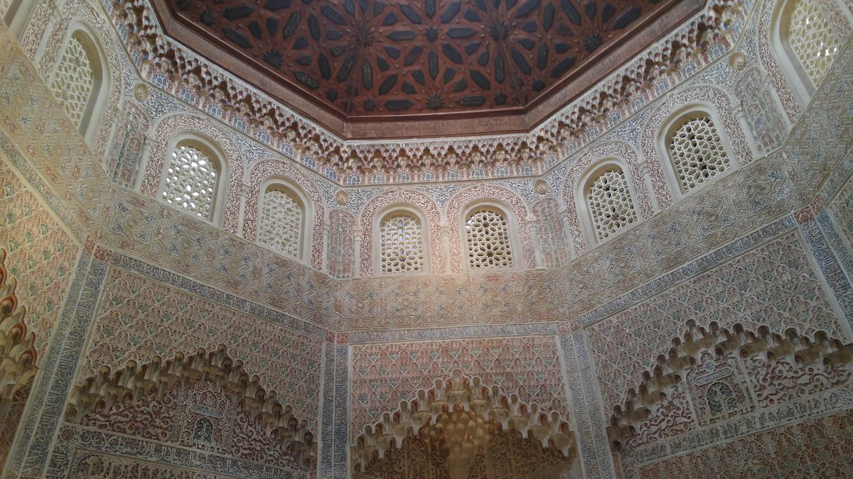 LostIslamicHist's tweet photo. The Madrasa Yusufiyya in Granada, Spain. Founded in 1349 by the Nasrid emir of Granada Yusuf I. https://t.co/JFOOFNAlZA