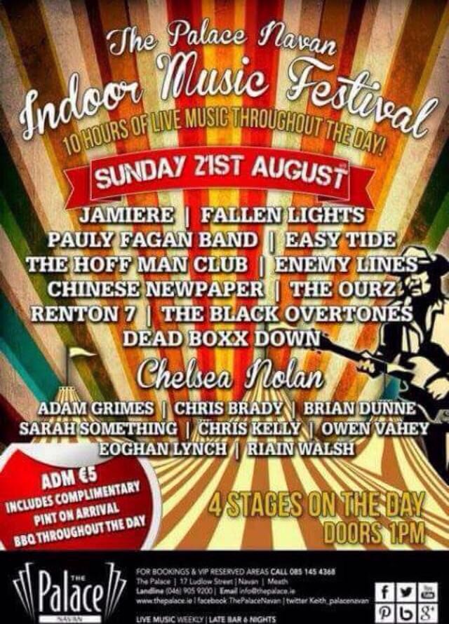 Tomorrow in Navan. Don't Miss it <a href="/thepalacenavan/">The Palace Navan</a> #dirtyrocknroll