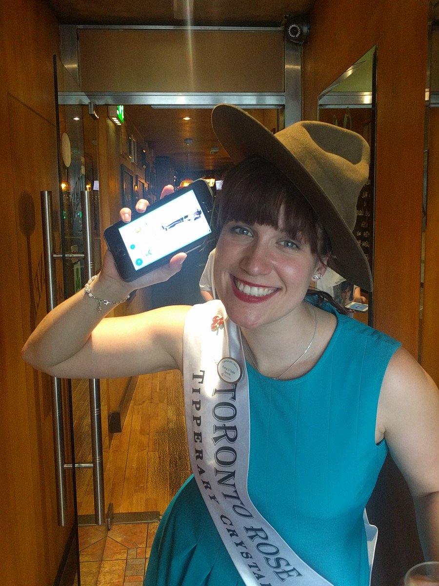 Toronto_Rose's tweet photo. @IzzyTeamMystic great to meet you! Hope you #CatchEmAll  !! #torontorose #RoseofTralee https://t.co/tC04AVPv7Z