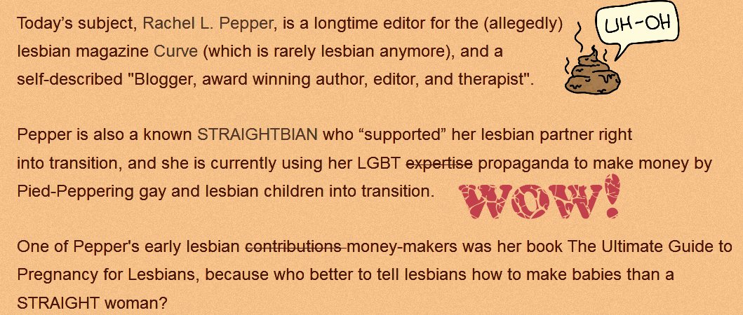 ThedirtfromDirt's tweet photo. Removing The Heterosexual Lens: #RachelLPepper-https://t.co/R6cysZlKdh #LGBTQ #LesbianLies #LesbianTruths #Lesbian https://t.co/GZtQ8BrdPz