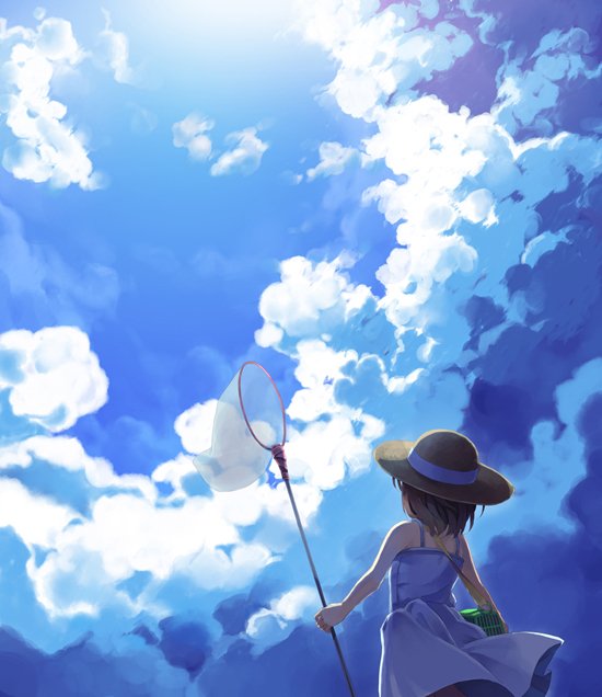 凪 Niichi021 夏ってどこか切ないですよね 夏空とか田舎風景とかの絵を見るとほんとに Twitter