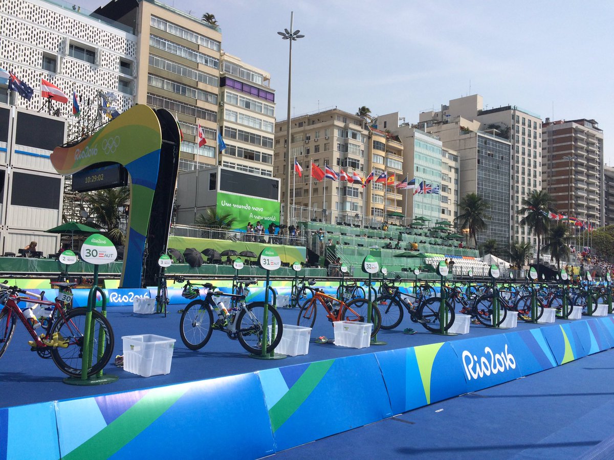 blaszczyk_arek's tweet image. Agnieszka #Jerzyk gotowa do startu! #Rio2016 #triathlon