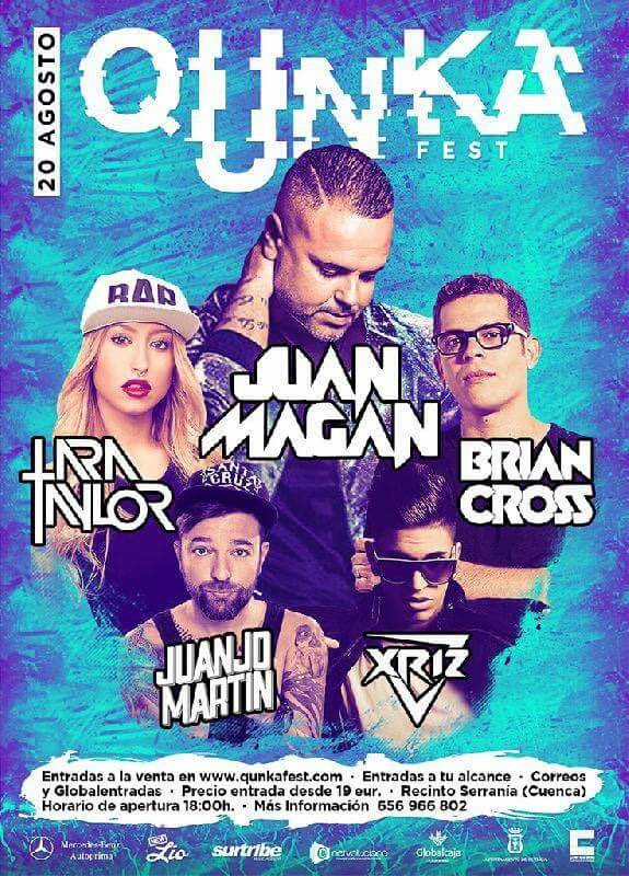 CFOfficialXriz's tweet photo. Hoy @Xriz estará en #Qunkafest, Cuenca a partir de las 18h.
+INFO en: https://t.co/rAJl7NsZ4C
¡No te lo pierdas! https://t.co/AKM1uMoZan