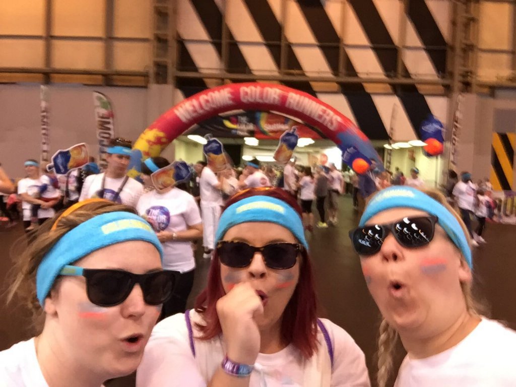 rsimister's tweet photo. Fab morning at #colorrun#birmingham https://t.co/BpaEf8aXSq