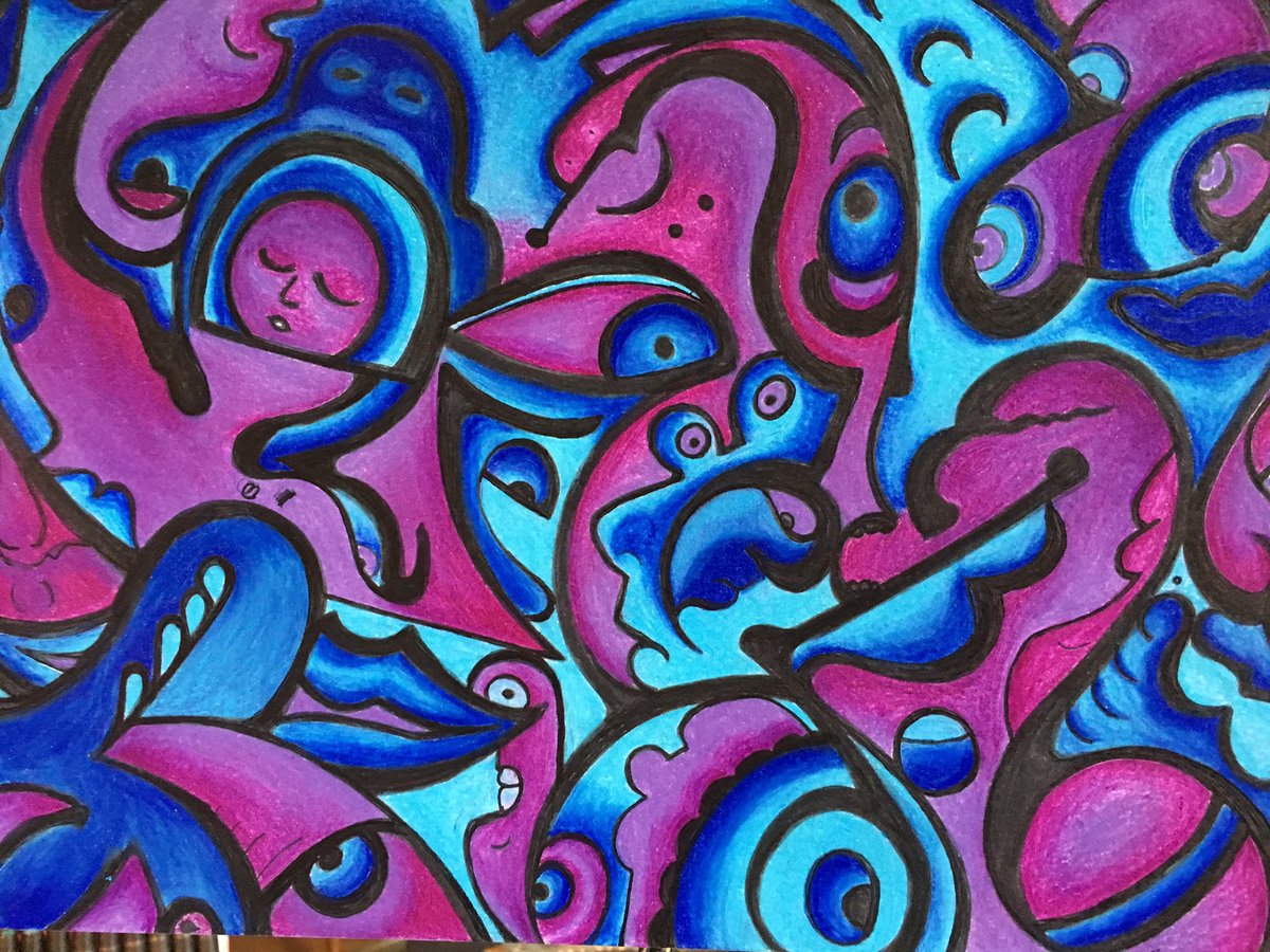 BeingNauArt's tweet photo. Completed #art #abstract https://t.co/qjxtzYHLnQ