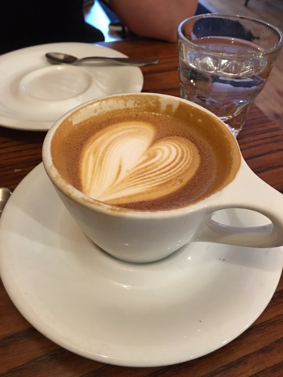 roasterderek's tweet image. Enjoying a cap @SpeckledAx before heading out of town