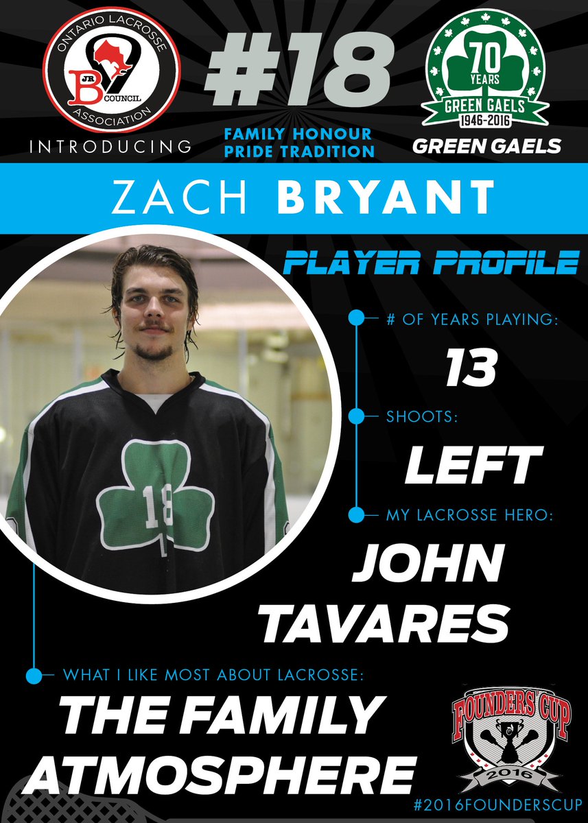 1 hour until <a href="/GreengaelsJRB/">Green Gaels</a> v <a href="/SenecaWarChiefs/">Seneca WarChiefs</a> (live 🆓 by <a href="/JVIVideo/">JVI Sports Network</a>)!

Meet the Gaels: Z Bryant | T Eames | R Palmer