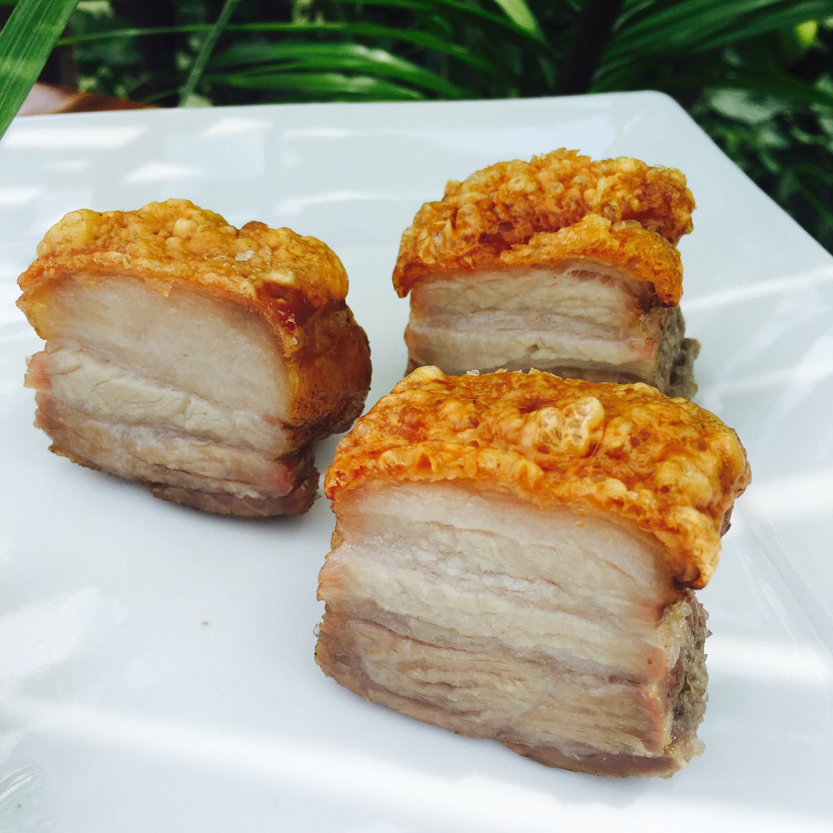 Crispy pork belly, crackling pork belly, whatever you call it, I call it delicious!