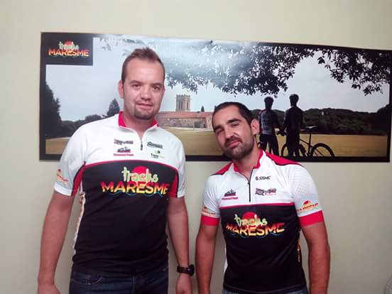 Alvaro y Santi se unen a la familia de TRACKS MARESME!! Son los nuevos FINISHERS de la ruta de 200 kms en btt!!