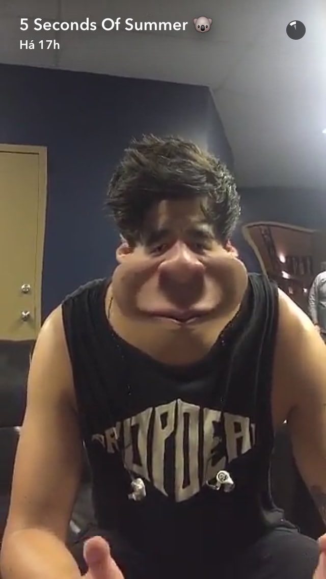 gabrielmaier_'s tweet photo. snaps of the year wearefivesos @5SOS 🐨 https://t.co/eUZ2ldFwfY