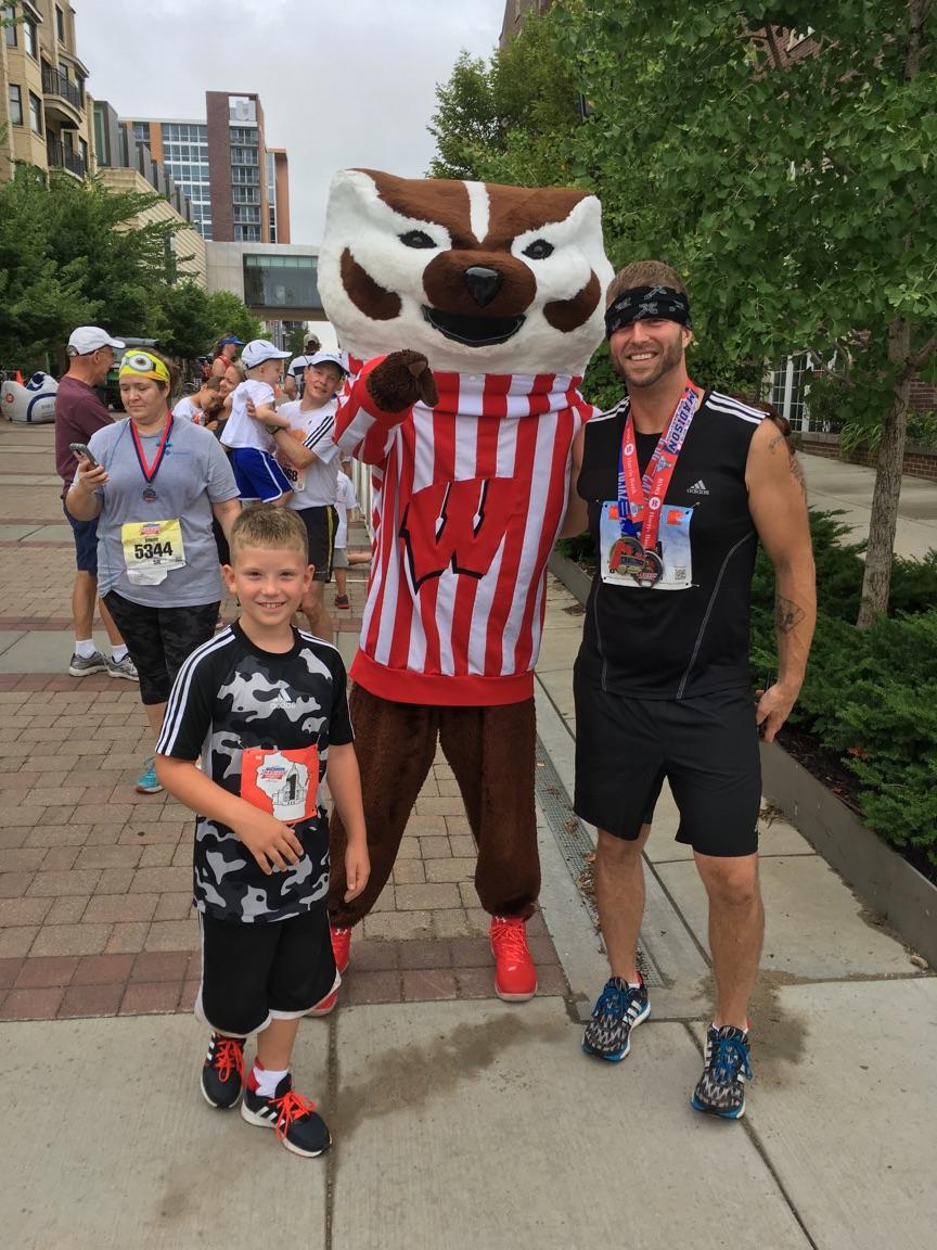 jwissmueller's tweet image. Rain or shine, we run! What a great time at the @MadisonMini #M2challenge @RocknSoleRun @UWBadgers
