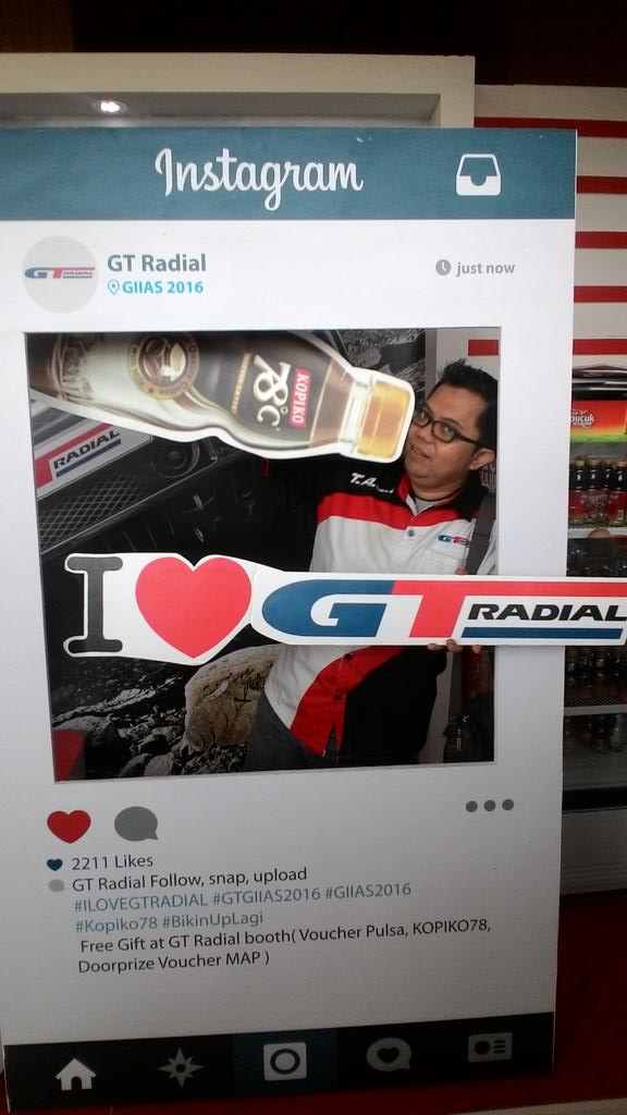 AvanzaClub_ID's tweet photo. TACI at @GTRadial_Indo @Leo_GTRadial @andromerdi thx #Gtradial @GIIAS_ID #GIIAS2016 #TACIGoesToGIIAS #KopdarTACI https://t.co/VVde0LzzjJ