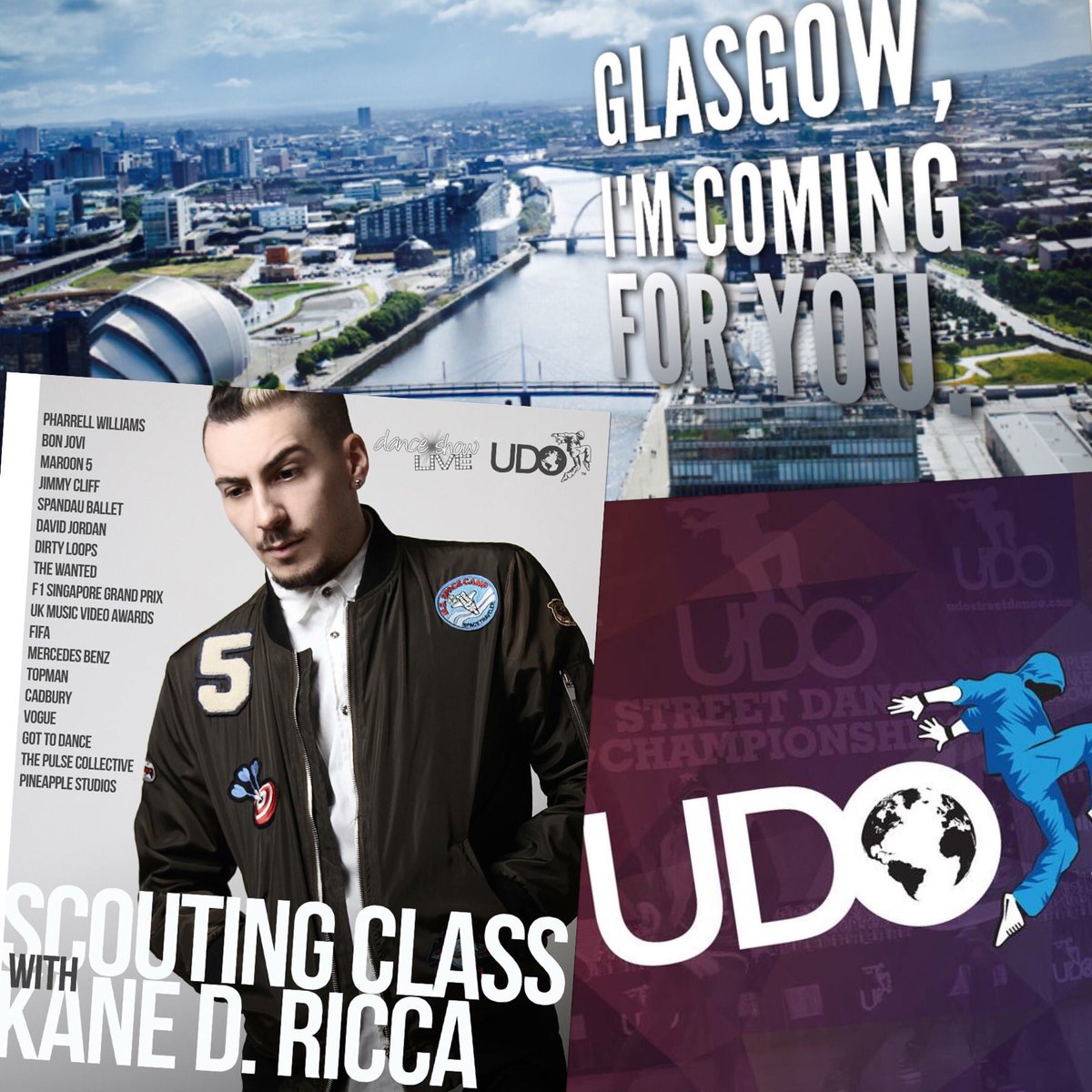 kanedanielricca's tweet photo. @UDOStreetDance @DanceShowLive @SECCGlasgow I'm coming for you... Excited to see @PeteAndShannon and @RickyJinks. https://t.co/k6qgFAcL8k