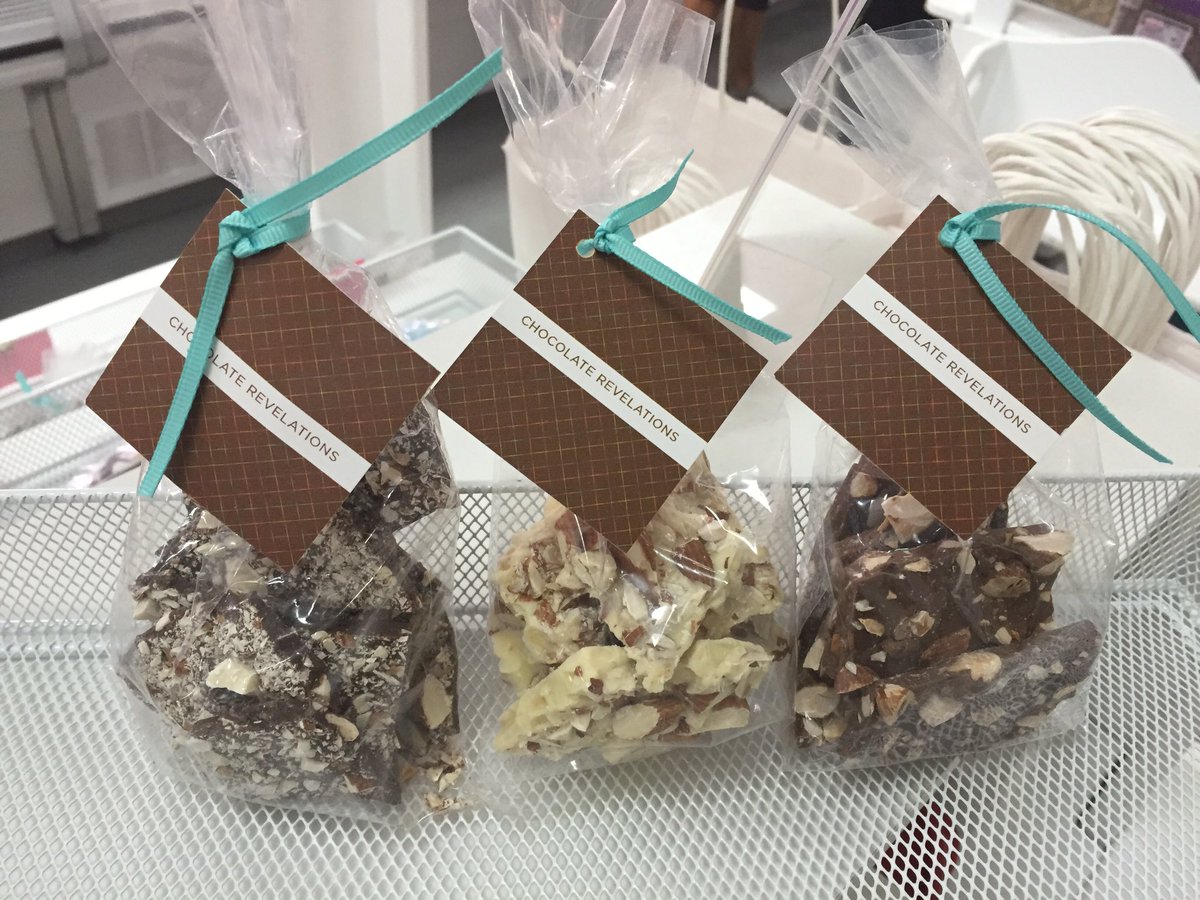 chocrevelations's tweet photo. Did you know our almond bark comes in dark, milk AND white versions of #fairtrade #organic chocolate? https://t.co/CmDBQqlR2E
