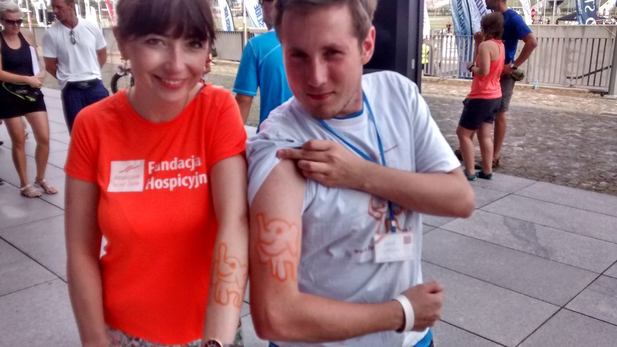 mysotis9's tweet photo. Na #maratonsierpniowy wystartował #TUMBOteam #TUMBOpomaga @Fundacja_Hosp https://t.co/9Mn2KUKREn