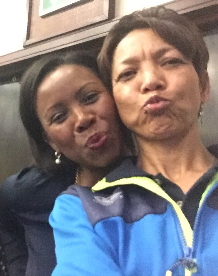 MarleneCoetzee1's tweet photo. @SA_WASF the fun at the end of a solid day of engagement @NtambiRavele https://t.co/DIxOhbhy3s