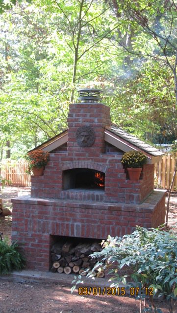 <a href="/fornobravo/">Forno Bravo</a> oven purchased thru <a href="/TheArchNC/">The Arch</a> Nice work by customer in Indian Trails NC! Sales+Install avail 8282535455