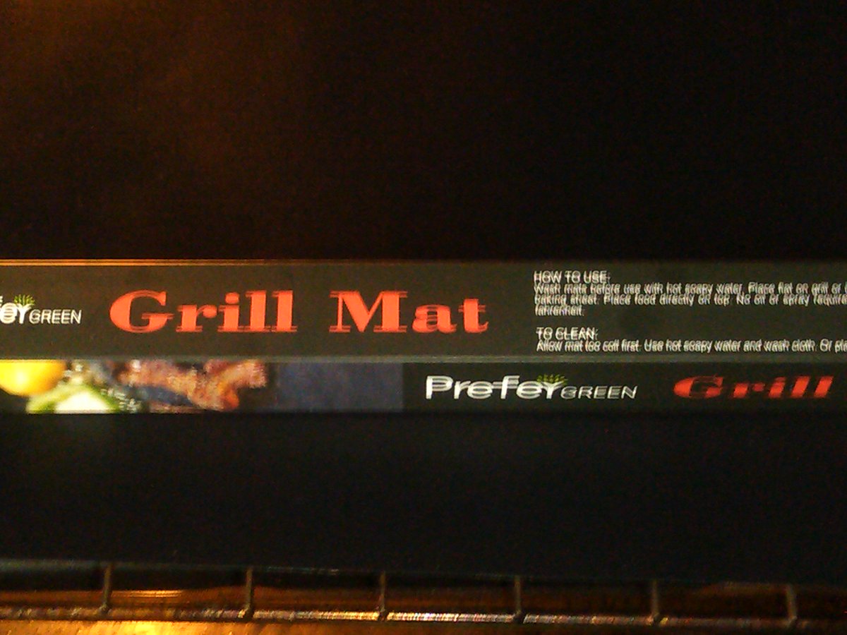 aquariusbridget's tweet photo. Can be used in the oven as well!
https:/www.amazon.com/Prefer-Green-Non-Stick-BBQ-Grill/dp/B01IOYH97K
#BBQMAT https://t.co/iX7Ib1HxRG