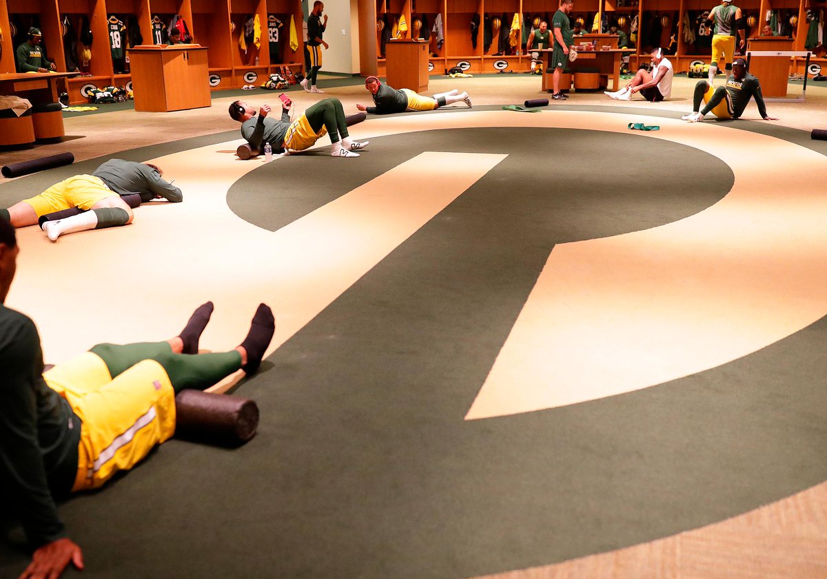 Green Bay Packers On Twitter Take A Look Inside The Packers Locker Room As They Prepared For The Raiders Https T Co Biibhaummy
