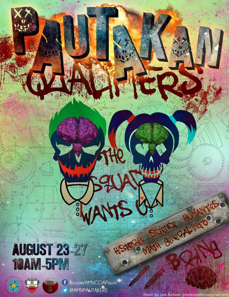 Attention AMV:
The Amanda Waller of AMV wants to build a team of dangerous psychopaths blessed with Godly wit...