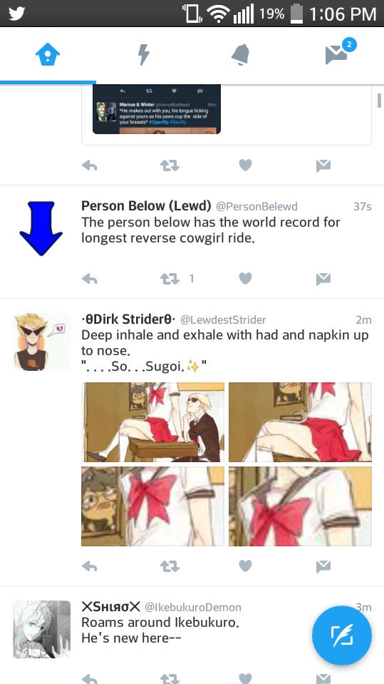 LewdestStrider's tweet image. Wh-