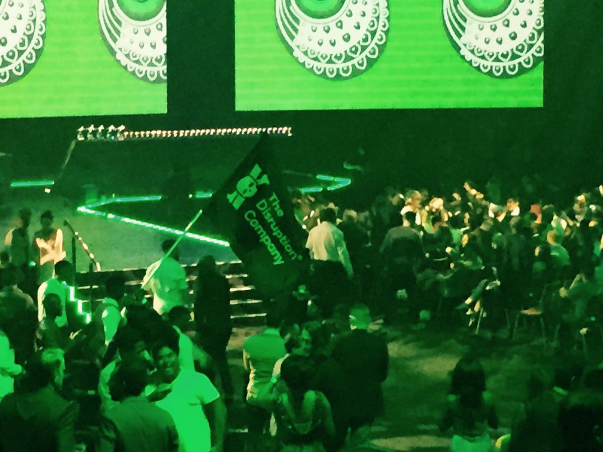 The Disruption Company ambushes <a href="/loeries/">Loeries</a> opening scene. <a href="/gridworldwide/">grid_worldwide</a> @TBWA <a href="/TBWAChiatNY/">TBWA\Chiat\Day NY</a> <a href="/TBWAAfrica/">TBWA\Africa</a>