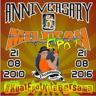 Happy anniversary Militan Epot94 Jaya selalu *beer* <=-P #KuatEpotKitaBersama <a href="/militan_epot94/">Militan Epot 94</a>